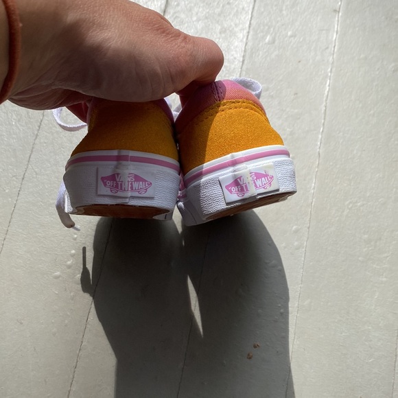 Children’s Old Skool Color Block Vans Sneakers - Picture 7 of 7